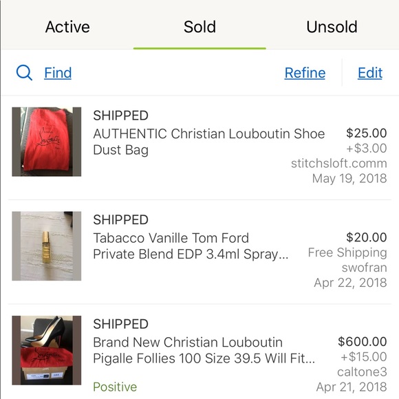 ❤️SOLD❤️Check last photo. Christian Dust bag - Picture 4 of 4